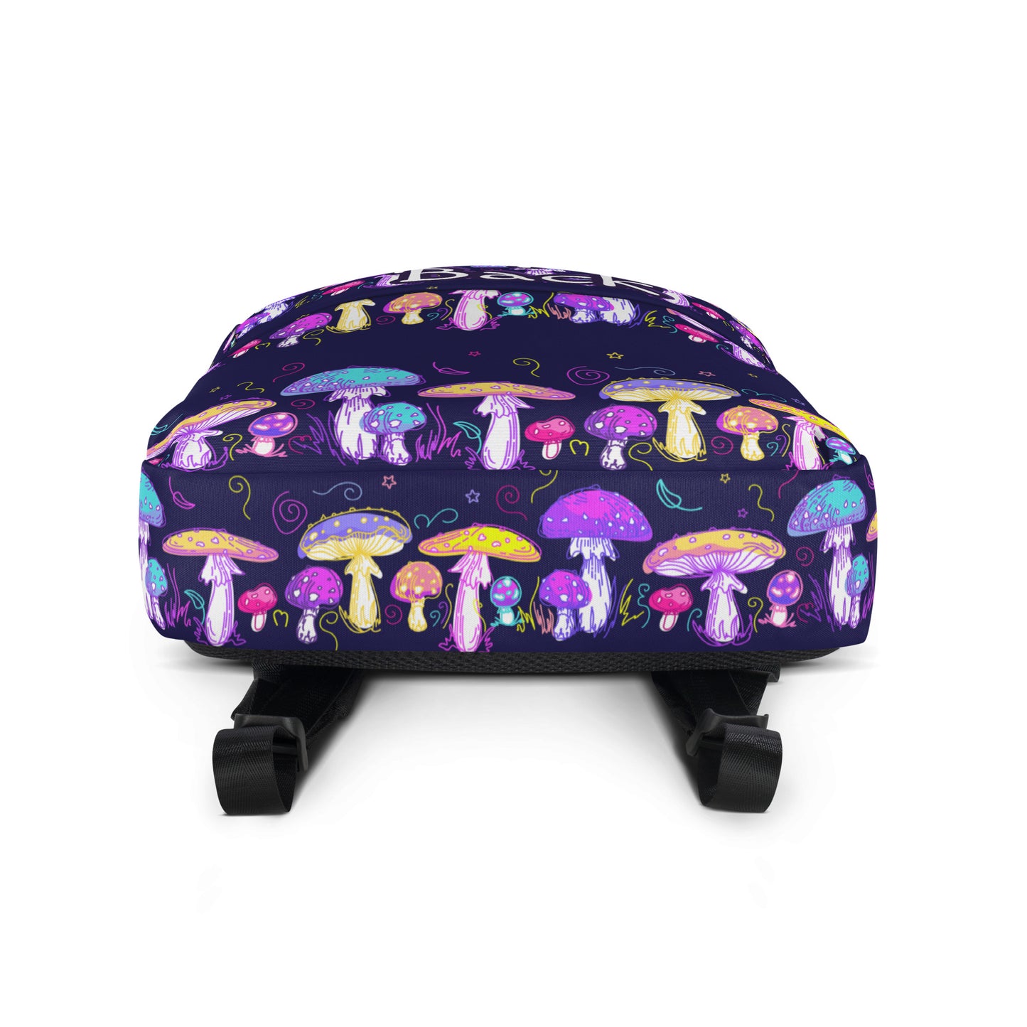 Magic on My Back Shroom Luxury Backpack | Festival Bag | Rave bag | Psychedelic Humor | Unisex Backpack | Overnight Bag