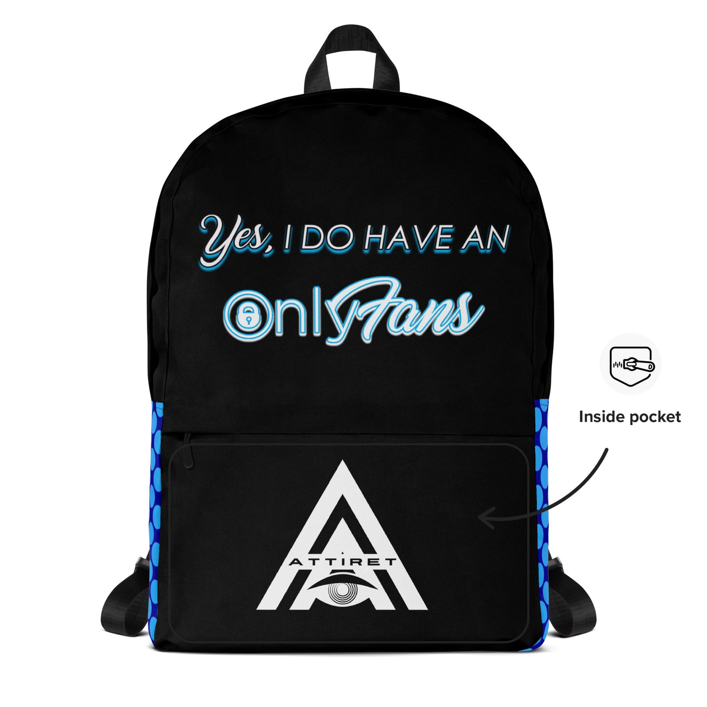 Yes, I Do Have an Onlyfans Custom Personalized Backpack | Men Women Unisex Bag | Custom Overnight Bag | Personalized Content | Influencer Gifts