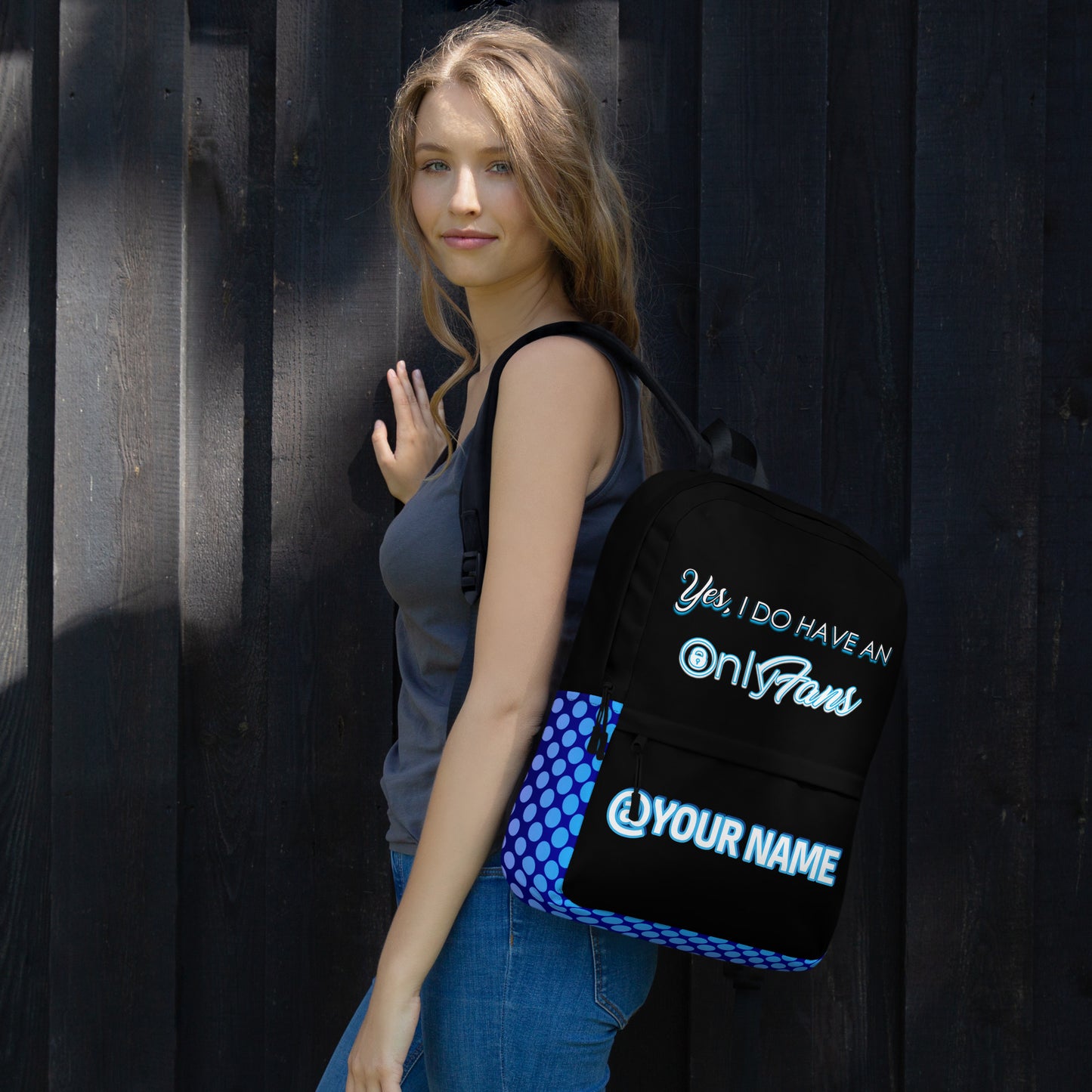 Yes, I Do Have an Onlyfans Custom Personalized Backpack | Men Women Unisex Bag | Custom Overnight Bag | Personalized Content | Influencer Gifts