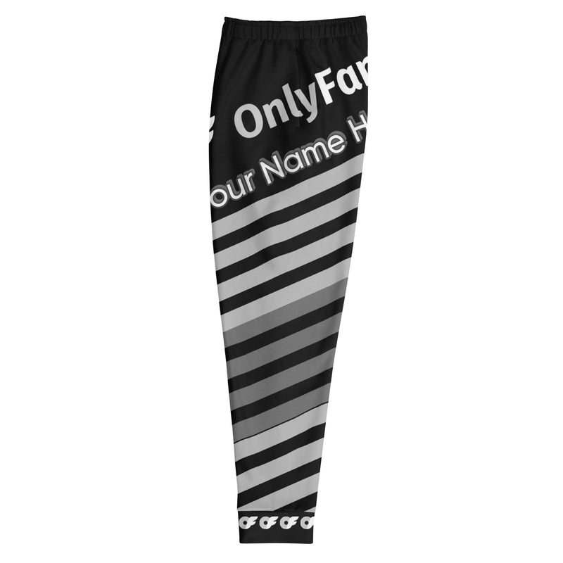 Onlyfans Wrap Your Assets in Style: OnlyFans Custom Joggers for the Ultimate Flex | Custom Slim Fit Sweatpants | Track Pants | Unique Gifts | Gym Pants