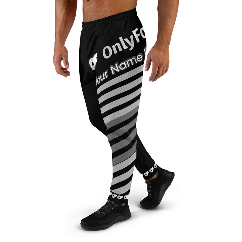 Onlyfans Wrap Your Assets in Style: OnlyFans Custom Joggers for the Ultimate Flex | Custom Slim Fit Sweatpants | Track Pants | Unique Gifts | Gym Pants