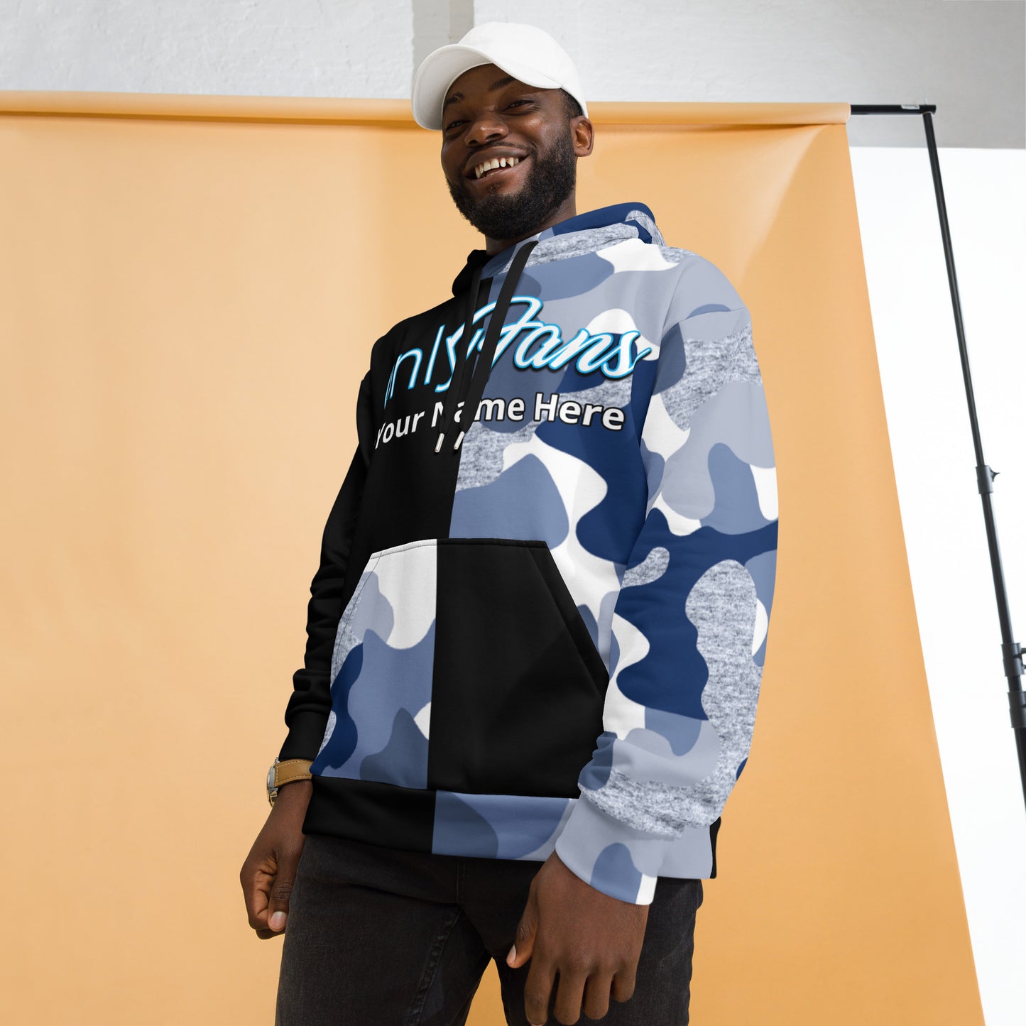 Onlyfans Camo Personalized Custom Gender- Neutral Unisex Hoodie