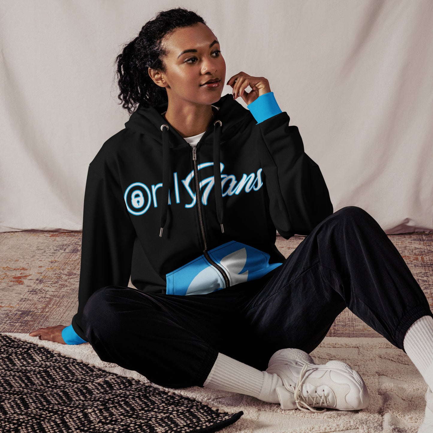 Onlyfans Personalized Custom Unisex zip hoodie