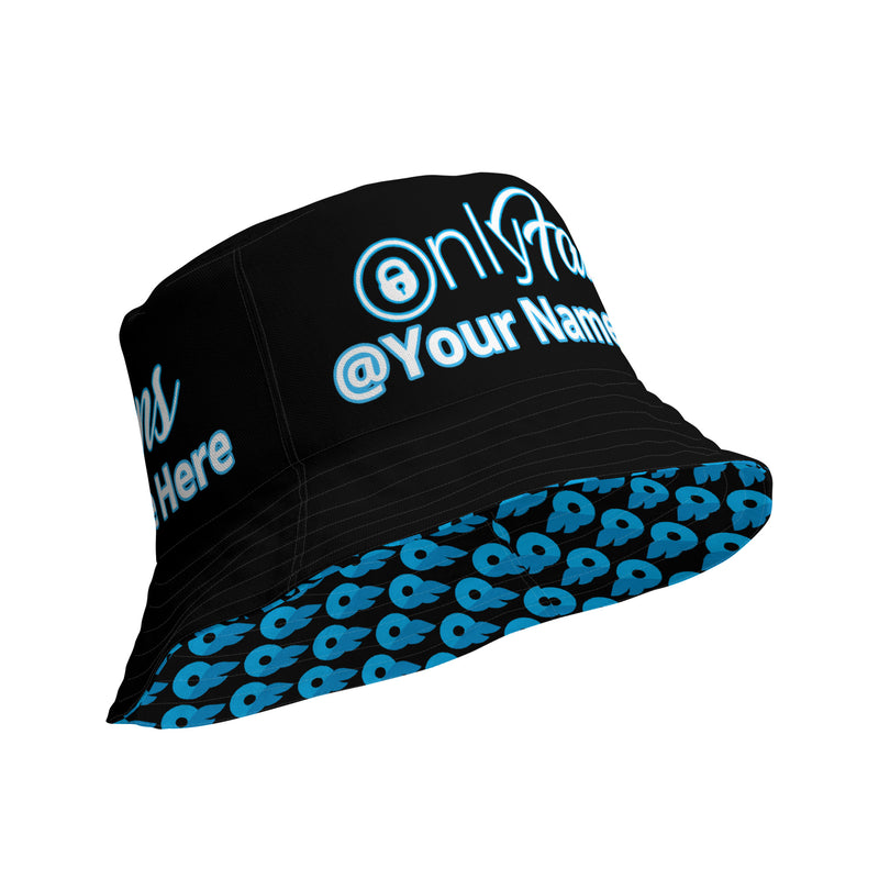 Onlyfans Personalized Custom Reversible bucket hat | Sun Hat | Unisex Hat | Content Creator |