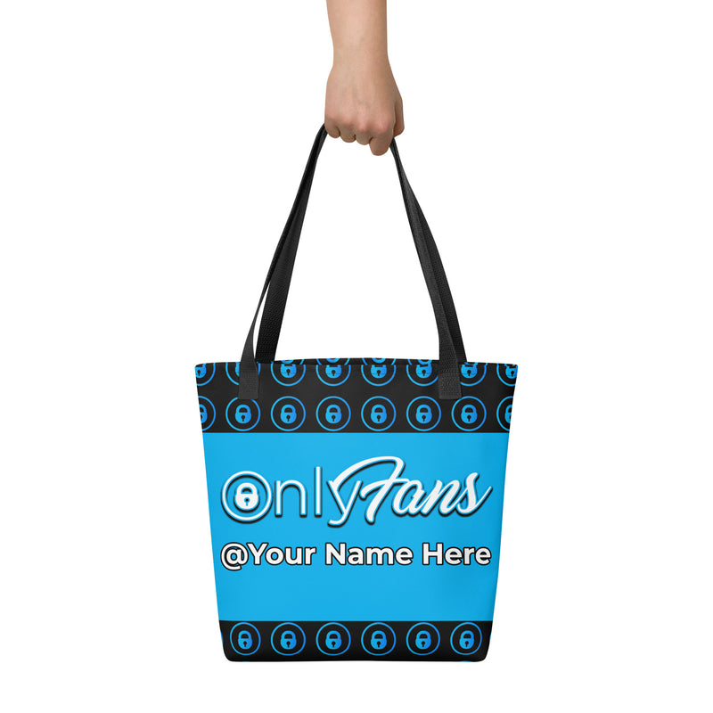 Onlyfans Personalized Name Custom Tote Bag Your Onlyfans Fame on the Go! Tote bag | Grocery | Reusable Bag | Personalized Gift