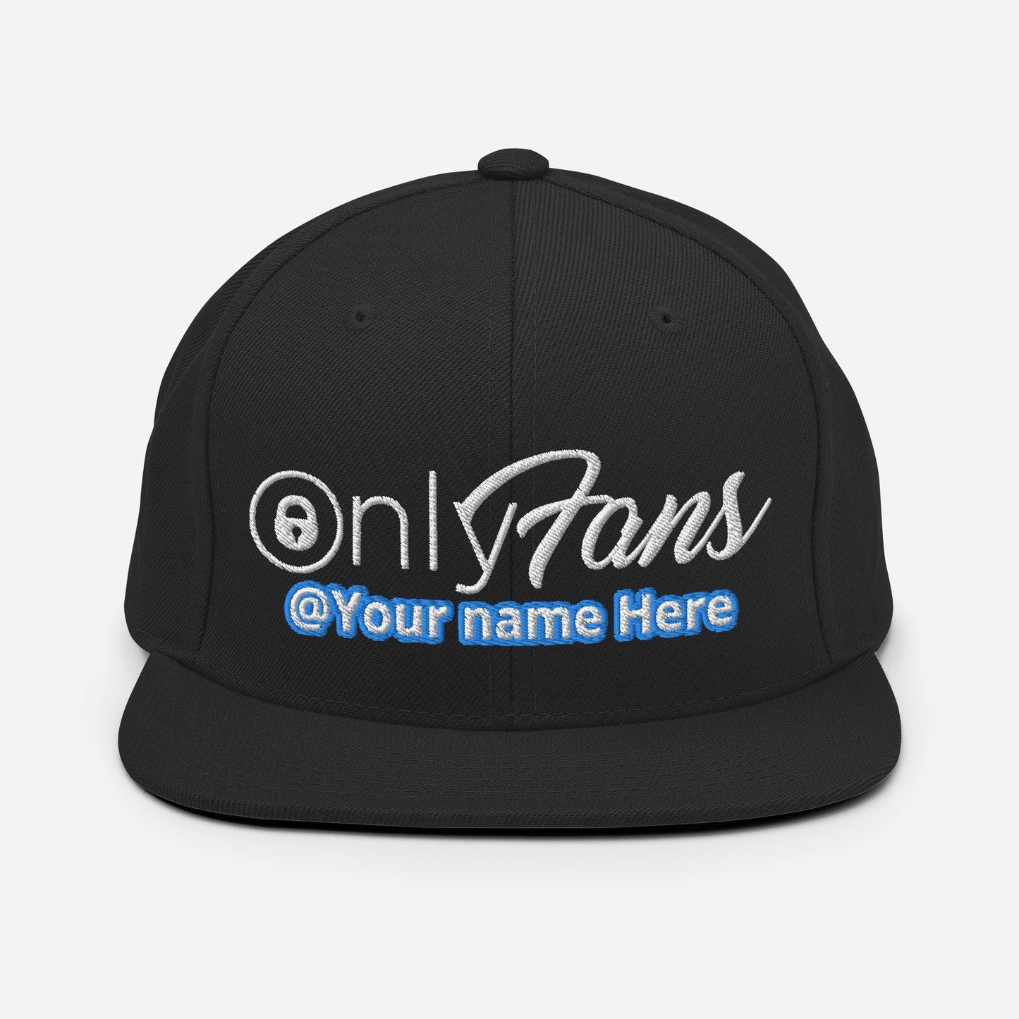 Onlyfans Personalized Custom Snapback Hat