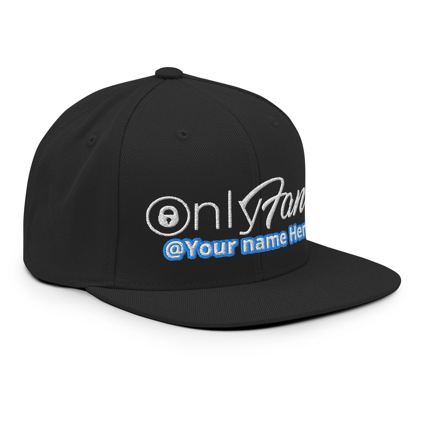 Onlyfans Personalized Custom Snapback Hat