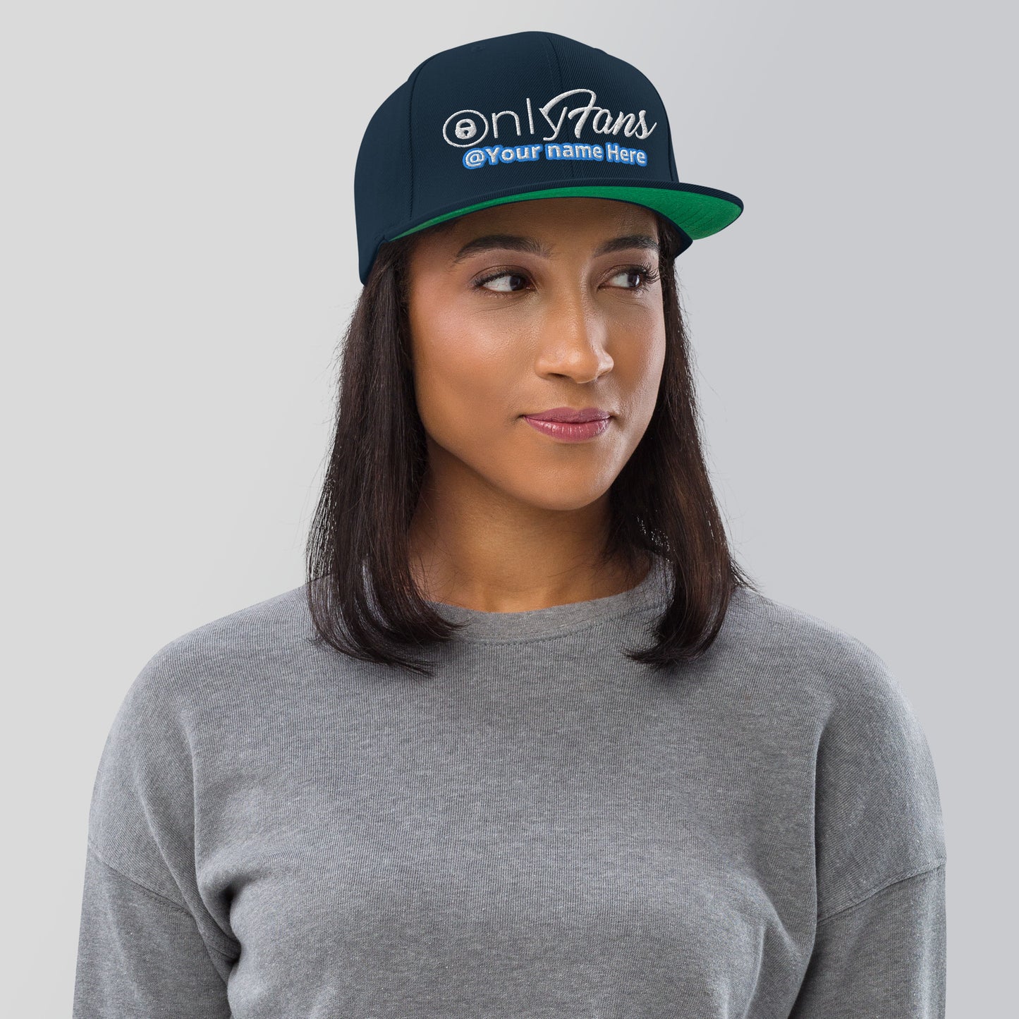 Onlyfans Personalized Custom Snapback Hat