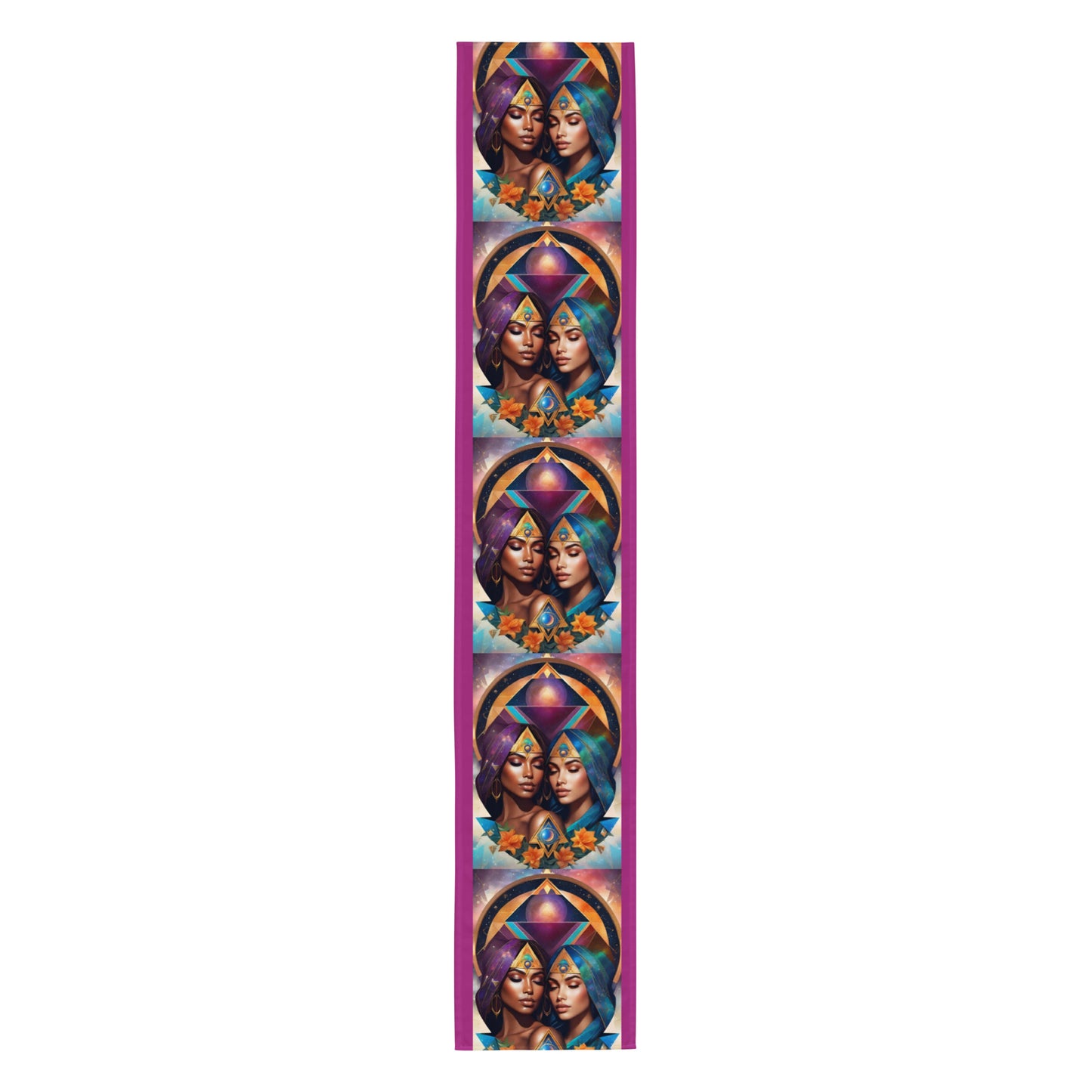Starry Affection: Queens of the Lesbian Lunar Realm Table runner
