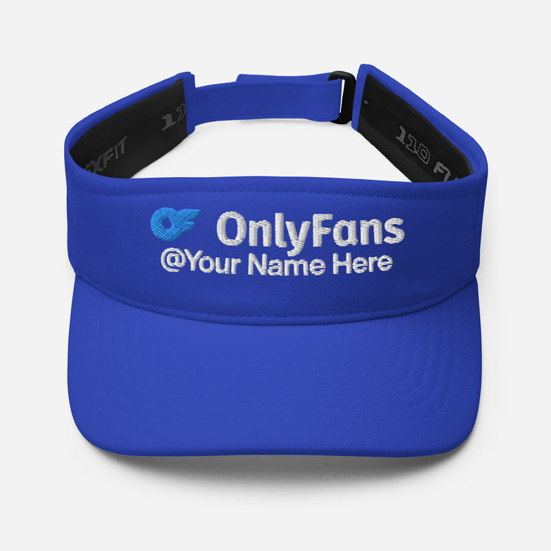 Onlyfans Personalized Custom Logo Name Visor