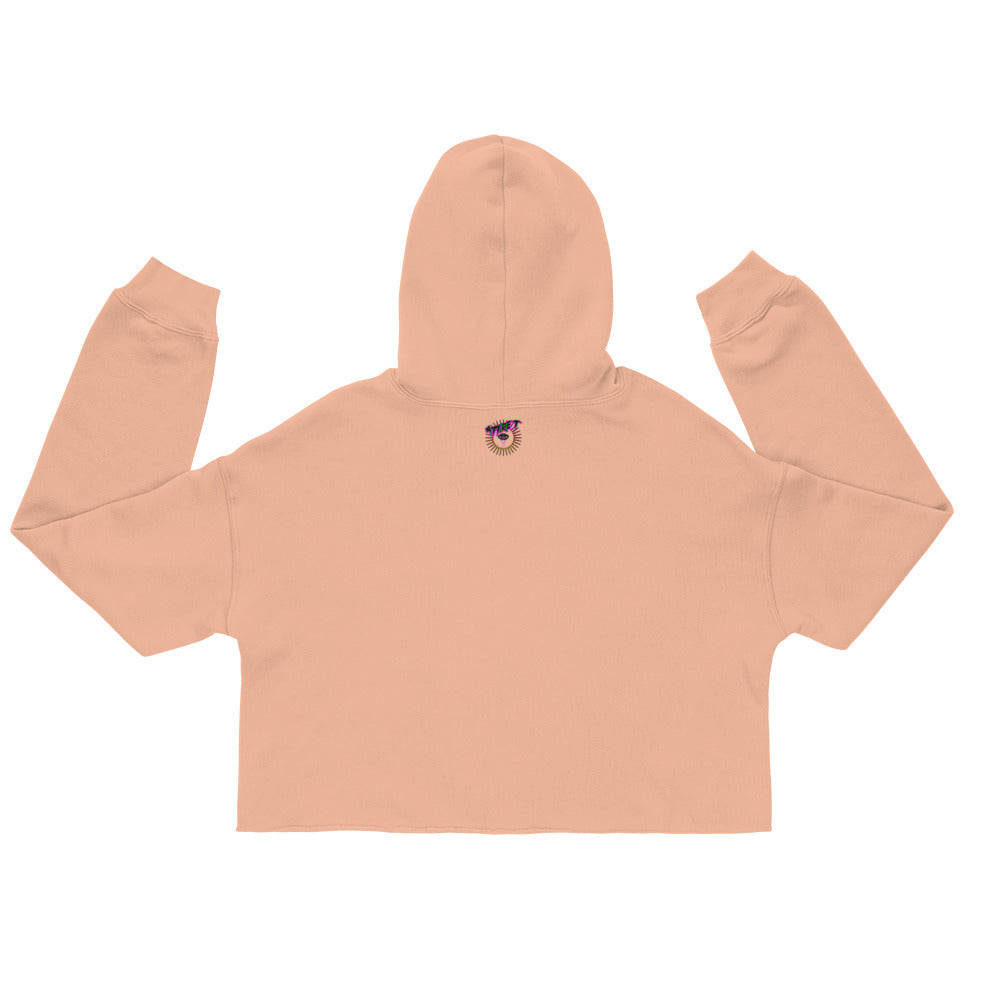 I Swallow Crop Hoodie - Attire T