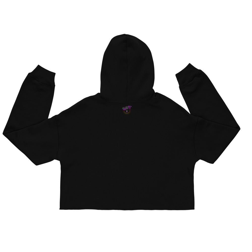 I Swallow Crop Hoodie - Attire T