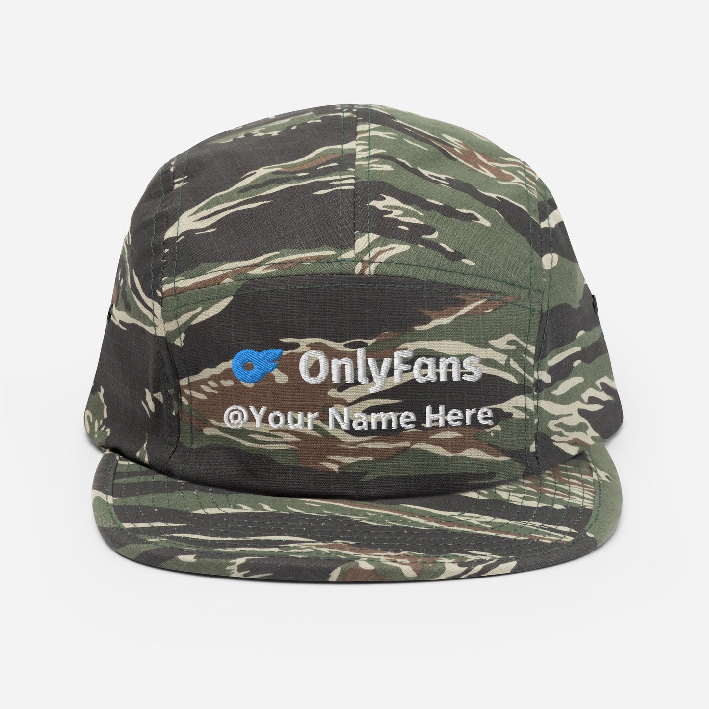 Onlyfans Custom Personalized Five Panel Cap 100% Cotton Hat | Stylish hat | Content Creator | Custom Gifts