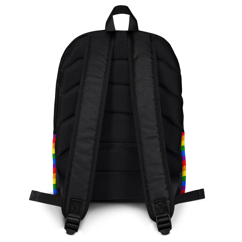 Personalized Custom Name Couples Love Pride LGBTQ+ Backpack