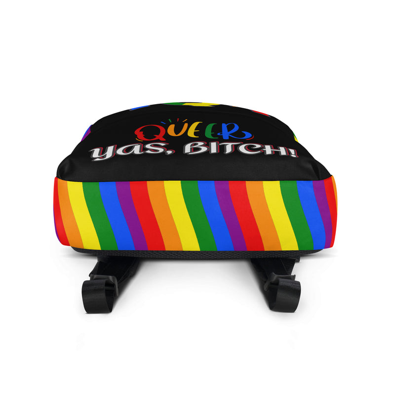 LGBT+ Queer, Yas Bitch Custom Luxury Backpack