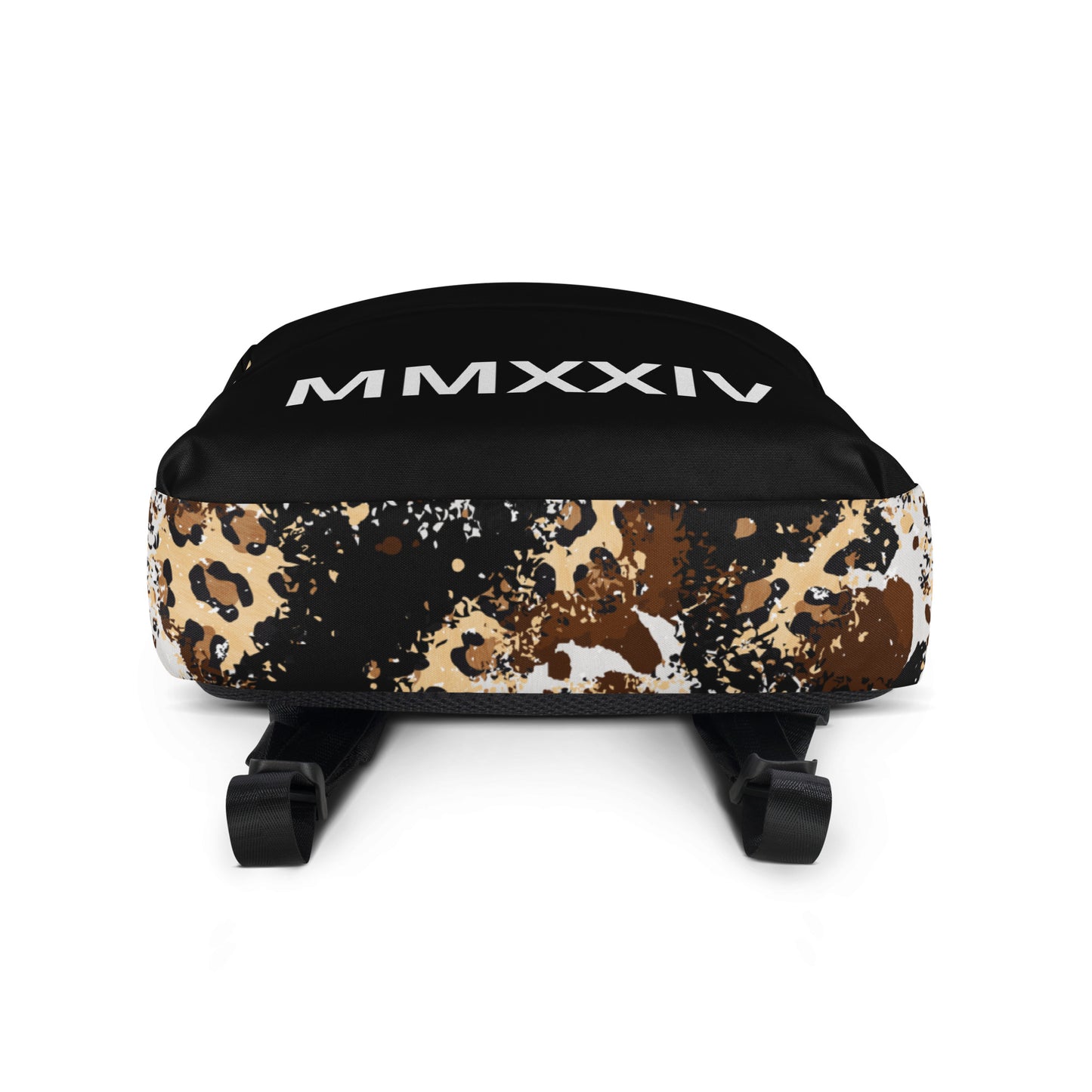 Unleash Your Inner Beast: Personalized Custom Roman Numeral Animal Print Backpack