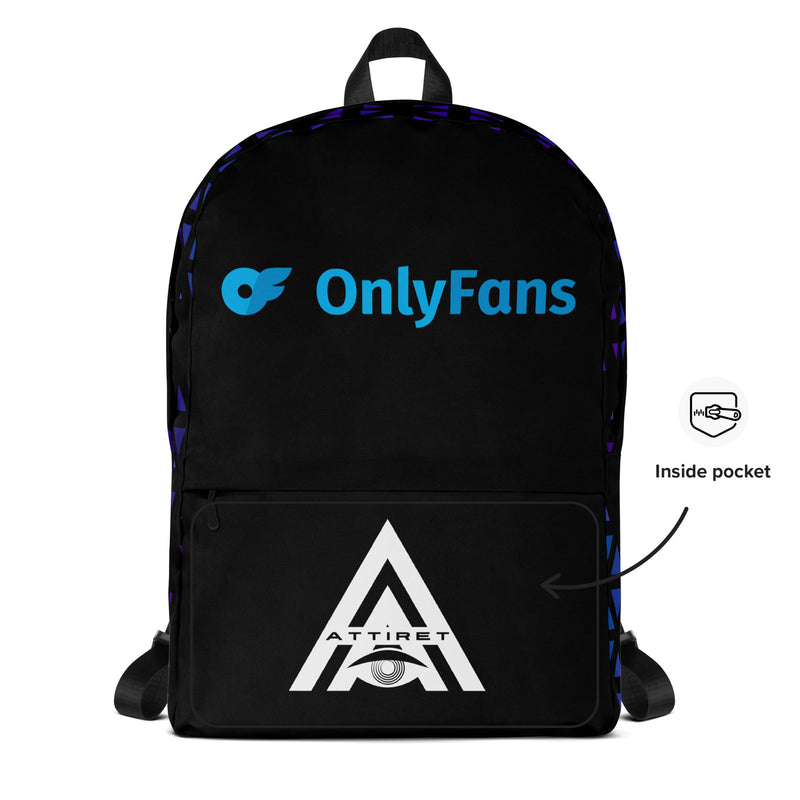 Onlyfans Personalized Custom Name Unisex Backpack | Genderless Gifts | Custom Bag | Custom Carryon |  Personalized Adult Bag | Custom Unisex Bag | Men Women Bag