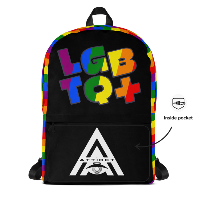 LGBT+ Queer, Yas Bitch Custom Luxury Backpack