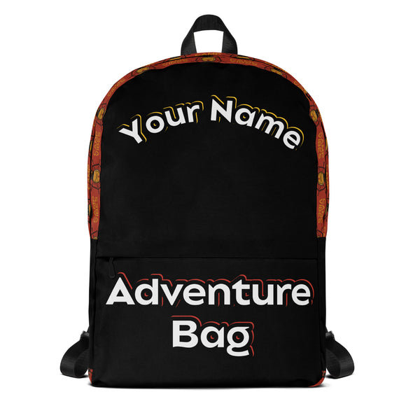Personalized Custom Name Unisex Camping Traveling Outdoor Overnight Trip Adventure Bag Backpack