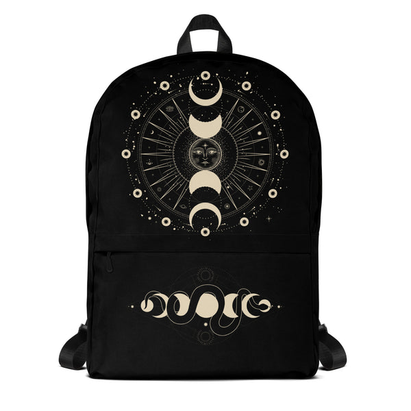 Celestial Serpent LuxePack Luna Snake Sun Spiritual Backpack