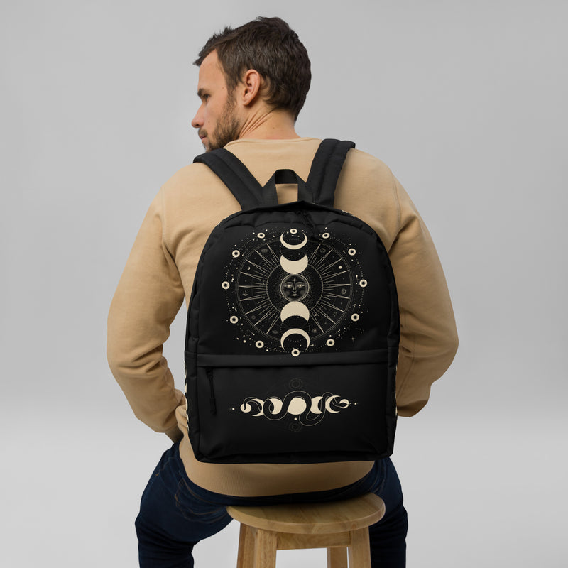 Celestial Serpent LuxePack Luna Snake Sun Spiritual Backpack