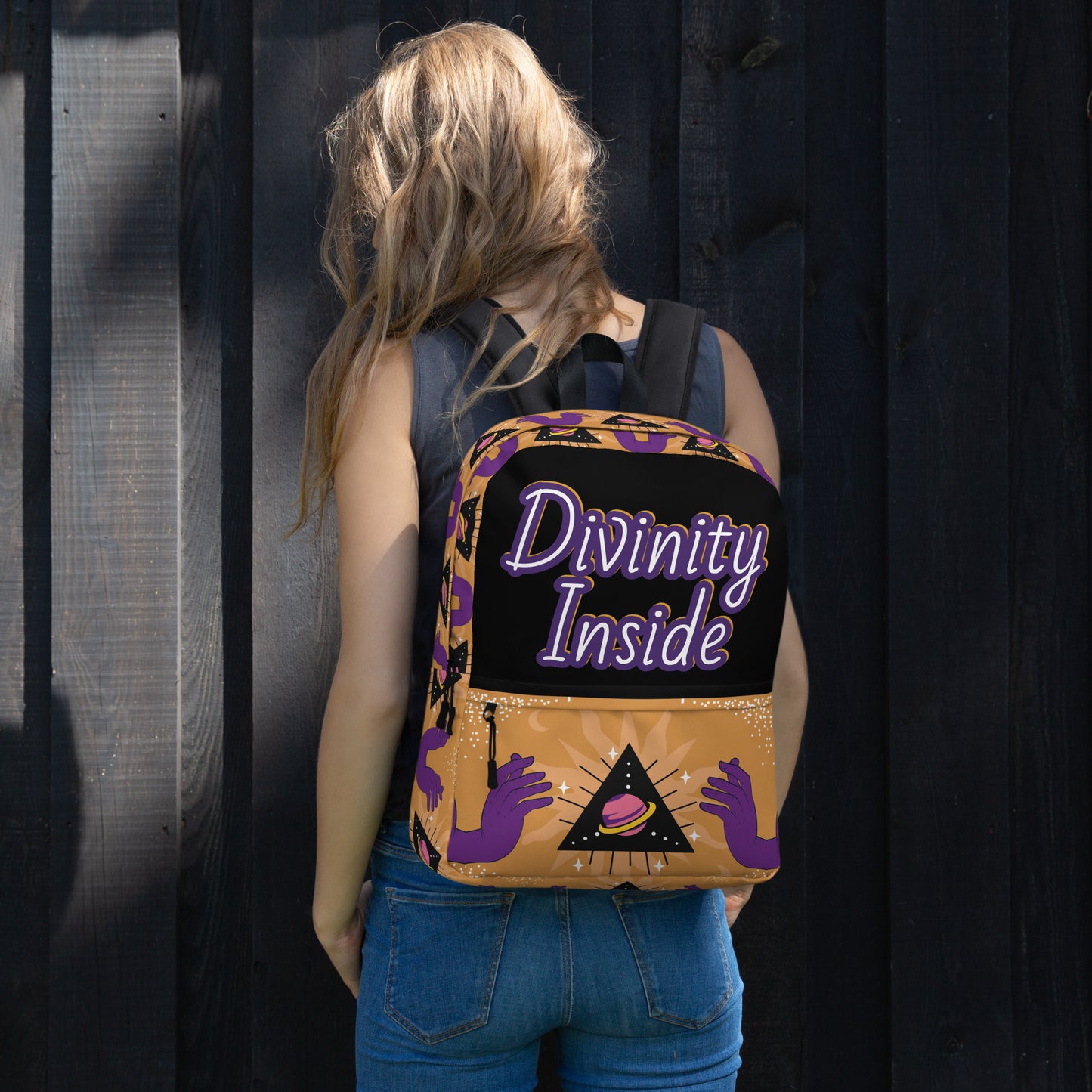 Divinity Inside Luxury Unisex Backpack