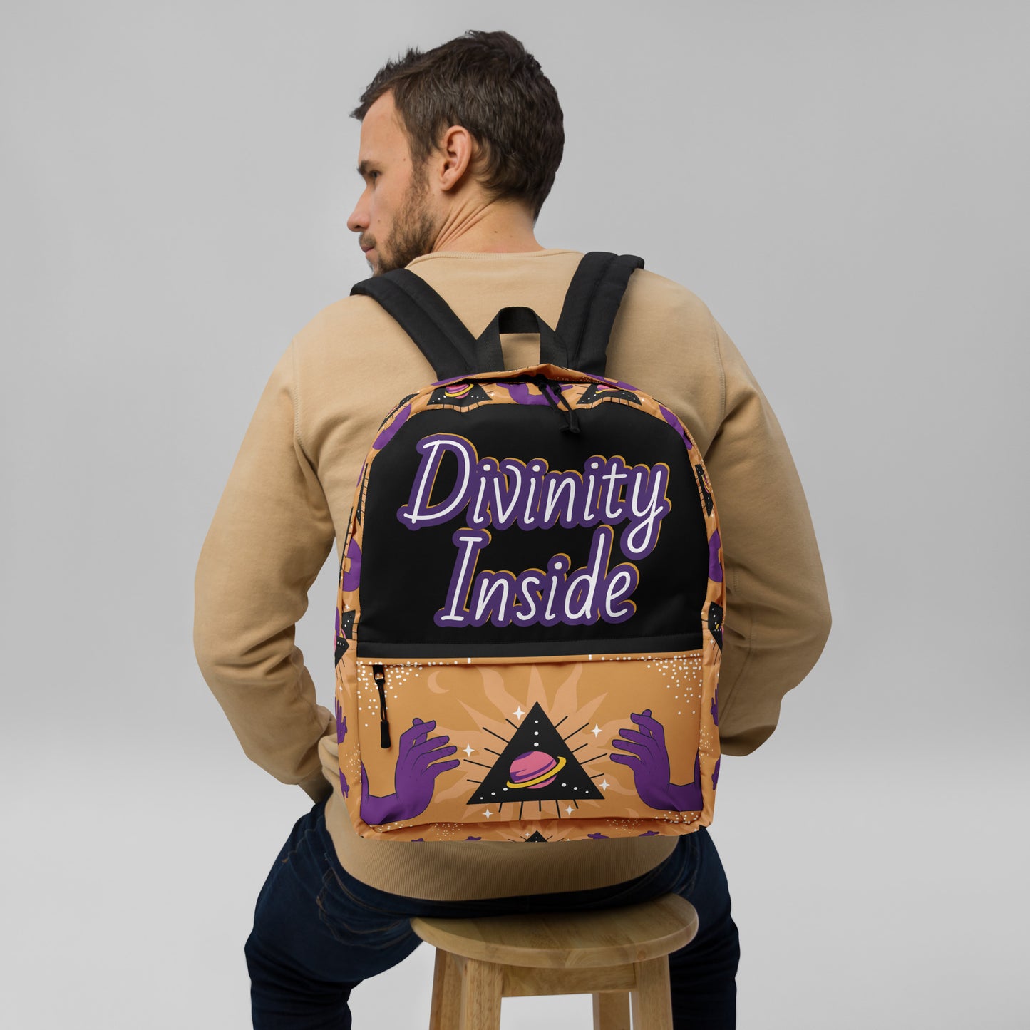 Divinity Inside Luxury Unisex Backpack