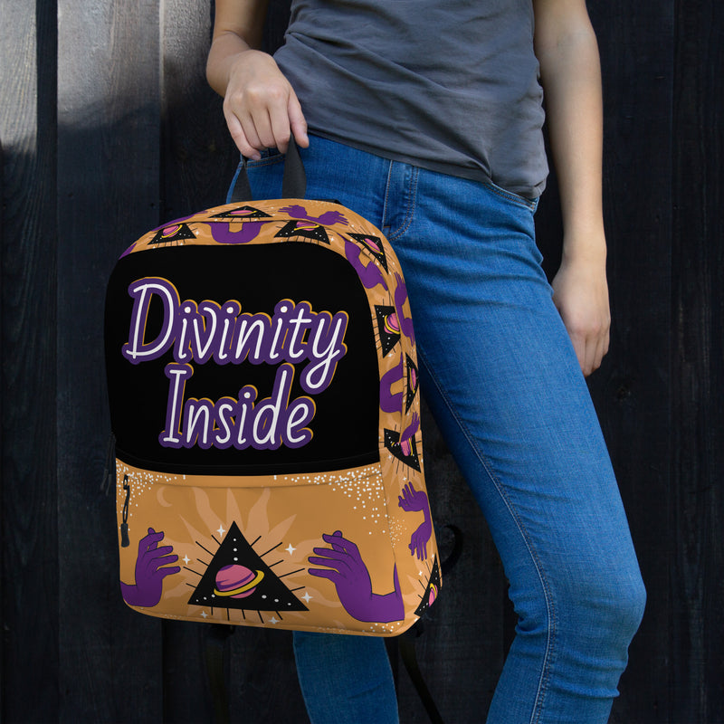 Divinity Inside Luxury Unisex Backpack