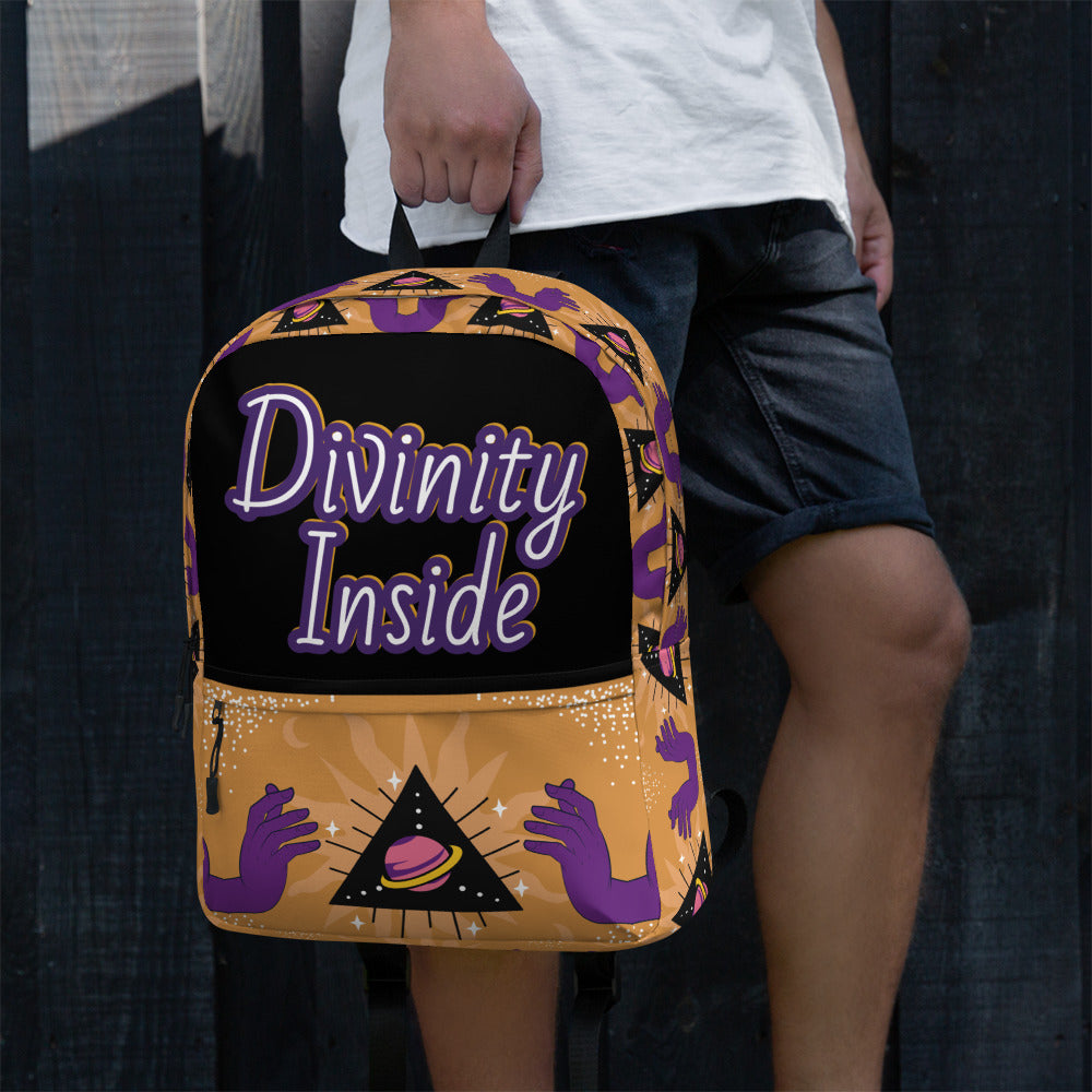 Divinity Inside Luxury Unisex Backpack