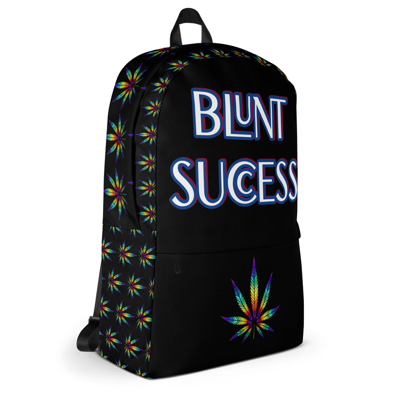Blunt Success Custom Backpack | Weed 420 humor | Adult Smokers Humor | Bud | Cannabis | Marijuana Bag | Pot Lover
