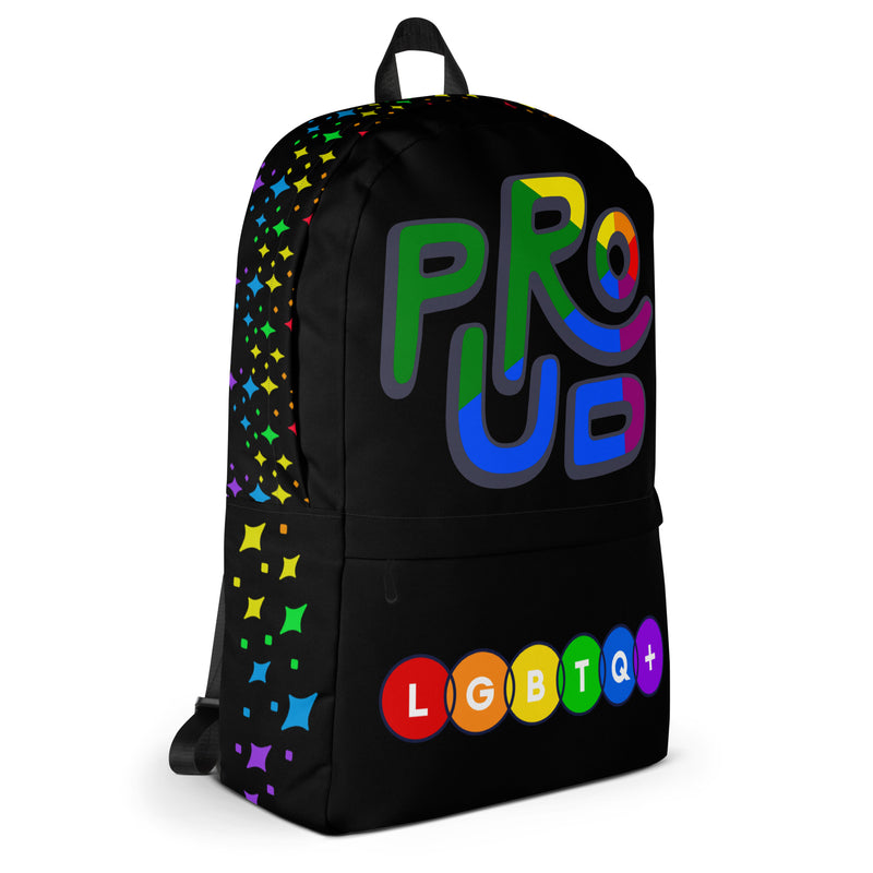 LGBTQ+ PROUD PRIDE Custom Unisex Backpack Luxury Bag