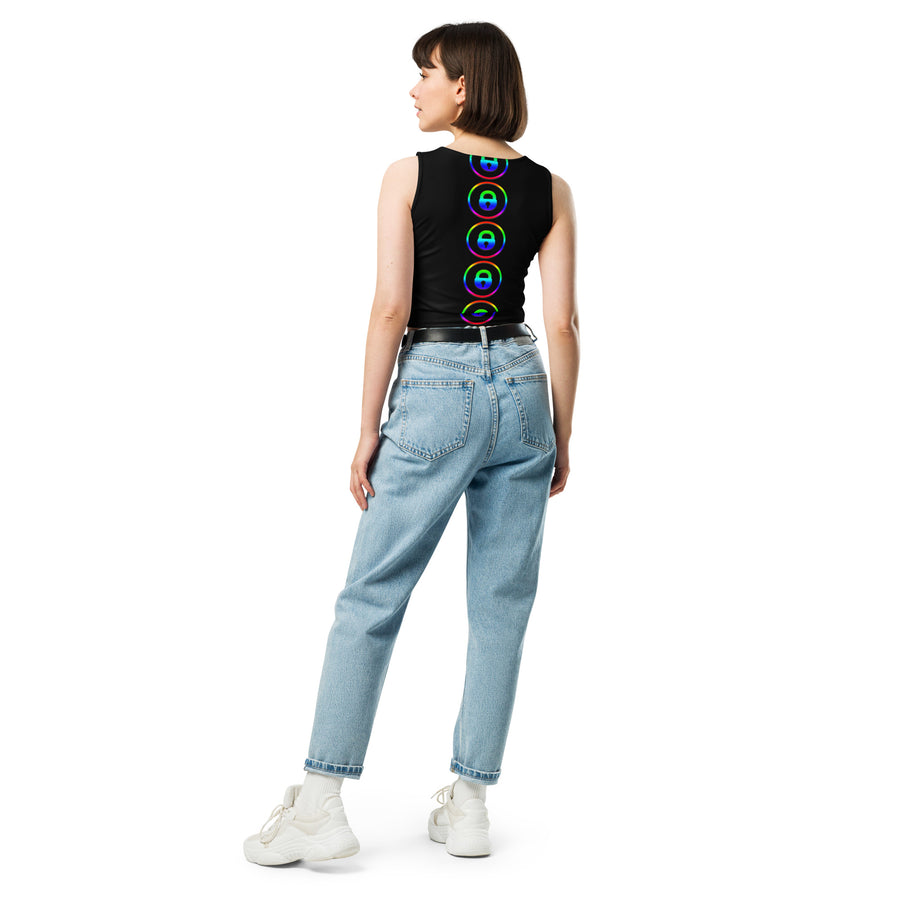 Onlyfans Crop Top Rainbow Pride LGBTQ Edition Custom Personalized Shirt