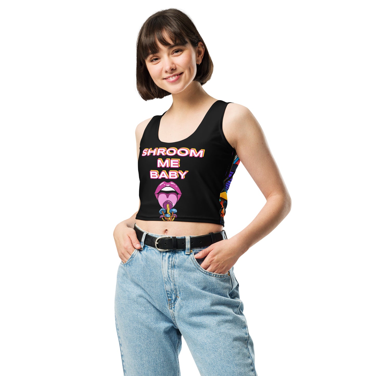 Shroom Me Baby Crop Top