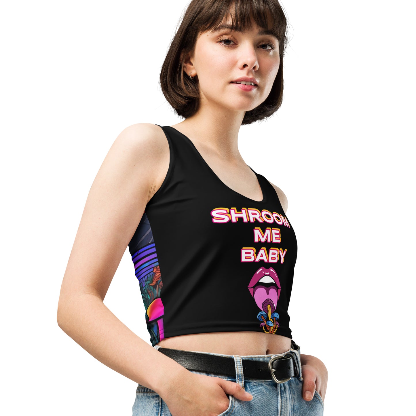 Shroom Me Baby Crop Top