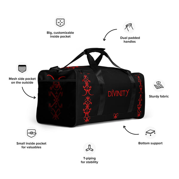 Divinity Custom Duffle bag - Attire T LLC