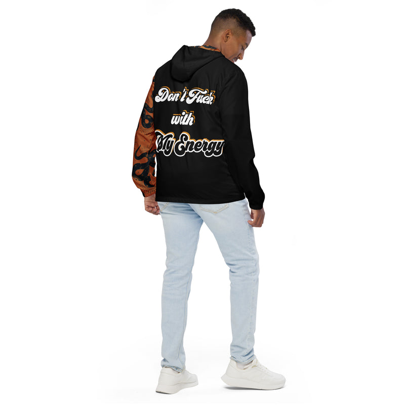 Don't Fuck With My Vibe Men’s Windbreaker Jacket - Attire T LLC