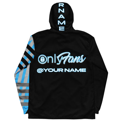 ONLYFANS Custom Personalized Men’s Windbreaker Jacket