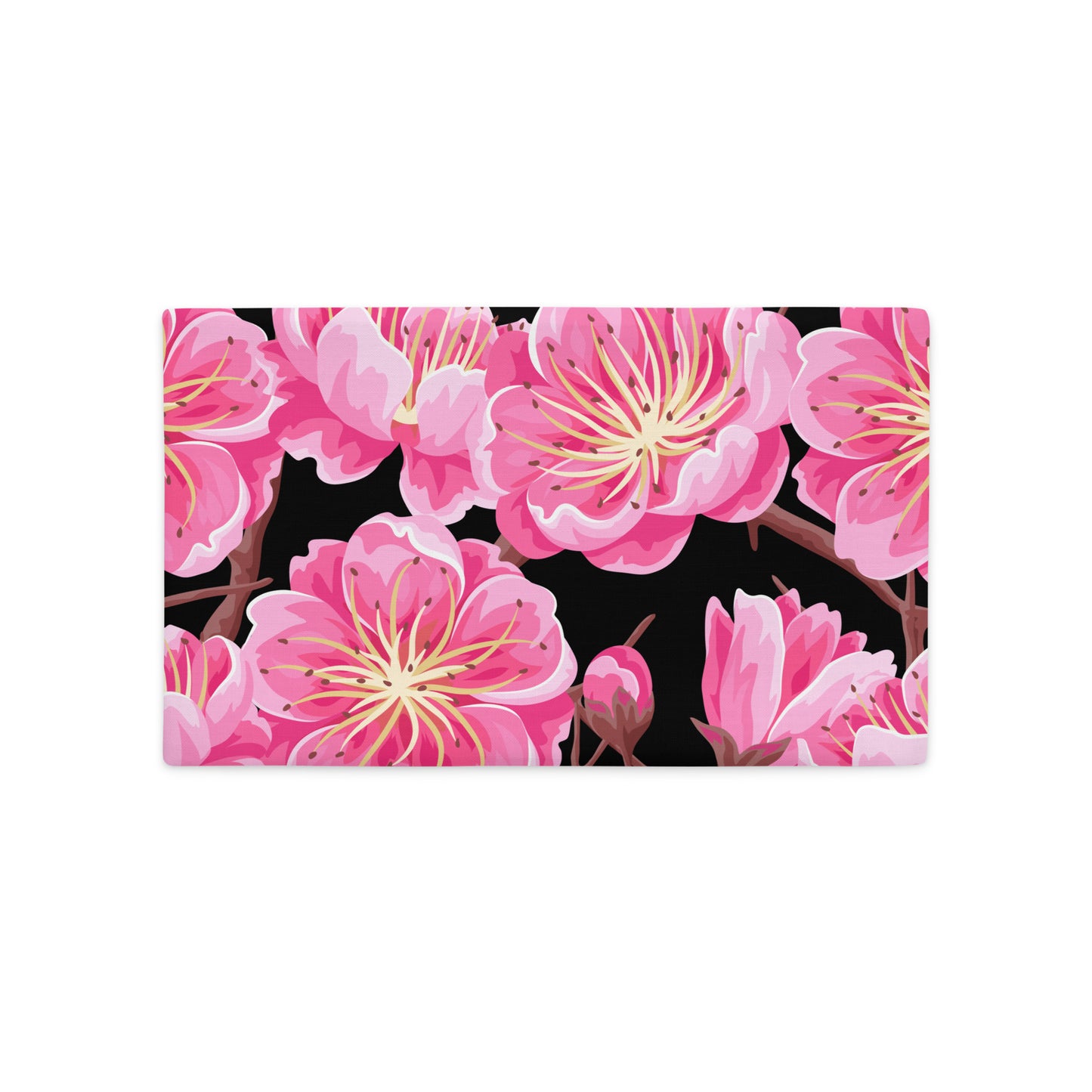 Blossom Dreams: Reversible 2-in-1 Custom Cherry Blossom Pillow Case Cover Decor