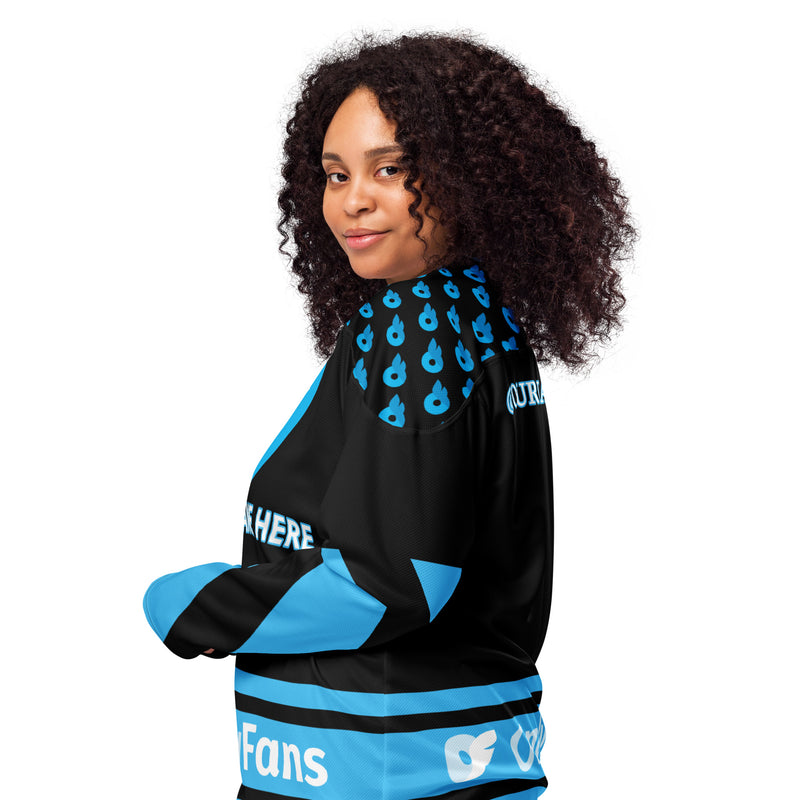 Your Ultimate Onlyfans Icebreaker! Onlyfans Personalized Custom Recycled hockey fan jersey Shirt