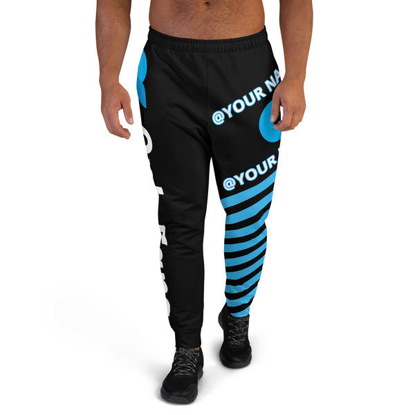 ONLYFANS Show Off in Style Custom Personalized Name Logo Men's Joggers | Personalized Sweatpants | Unique Style Content Creator Gift