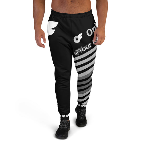 Onlyfans Wrap Your Assets in Style: OnlyFans Custom Joggers for the Ultimate Flex | Custom Slim Fit Sweatpants | Track Pants | Unique Gifts | Gym Pants