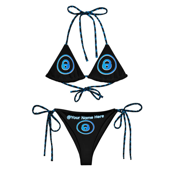 Onlyfans Personalized Customized Sexy Eco String Bikini