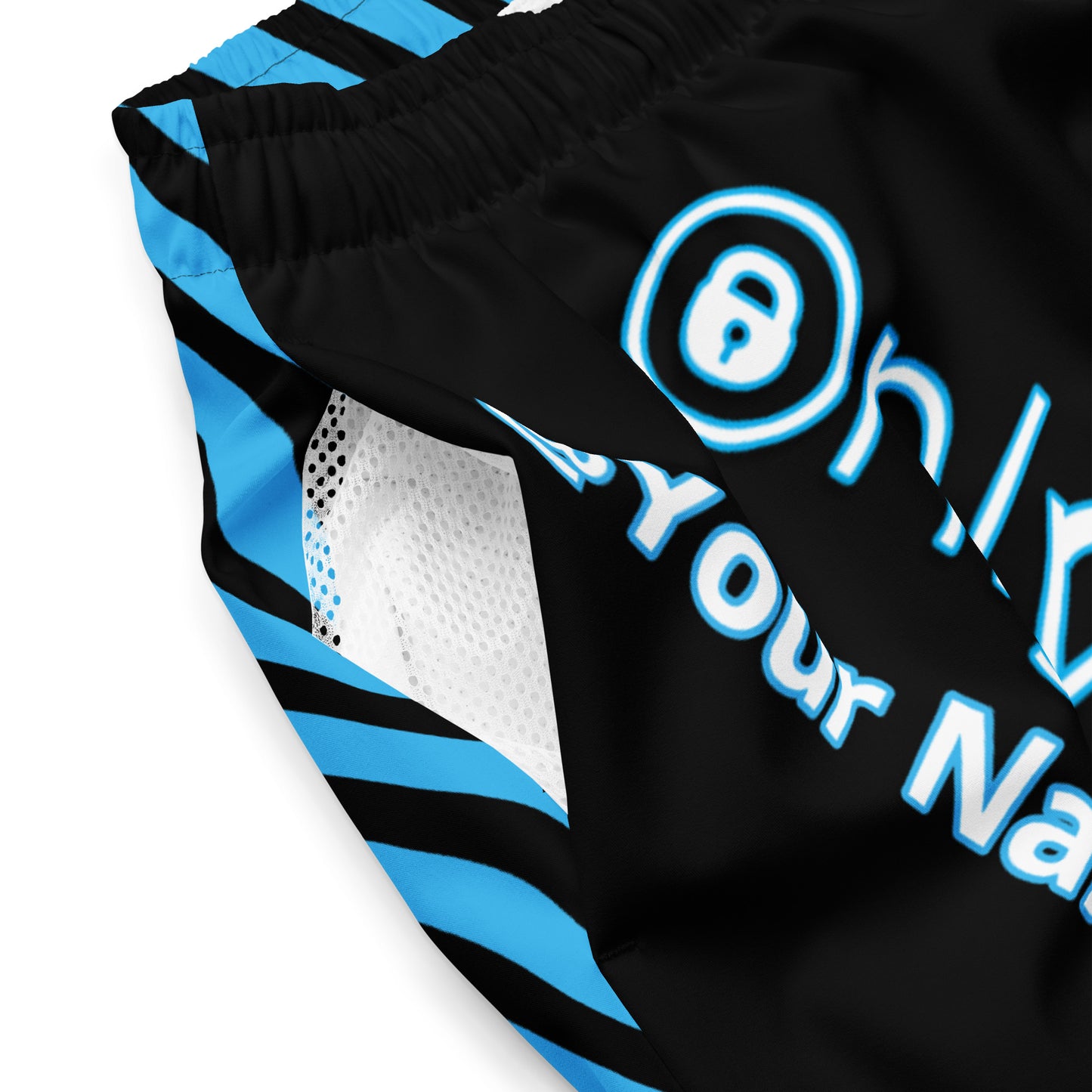 Onlyfans Personalized Custom Name Luxury Eco Men's swim trunks | Swim Shorts | Sexy Beach Attire | Content Creator