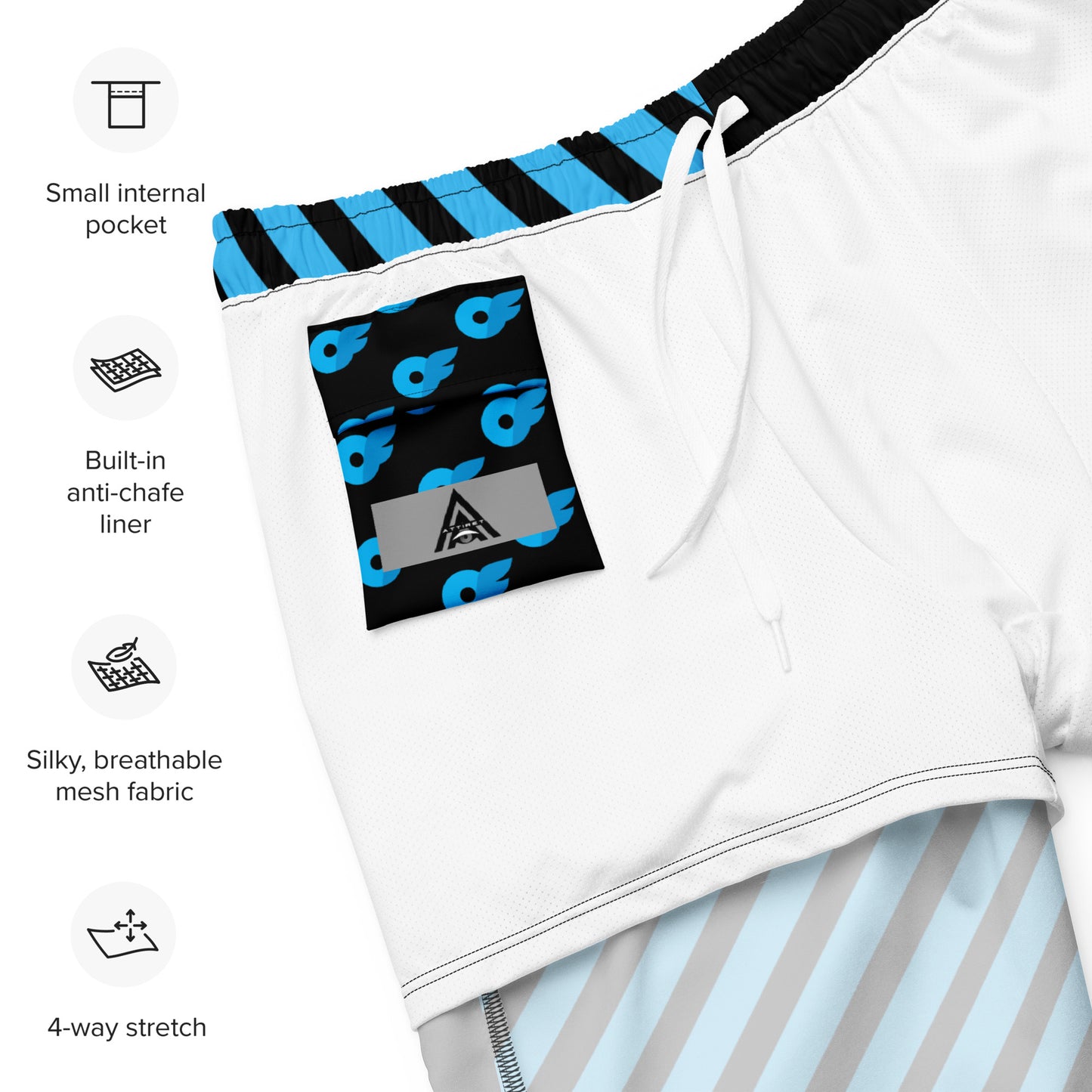 Onlyfans Personalized Custom Name Luxury Eco Men's swim trunks | Swim Shorts | Sexy Beach Attire | Content Creator