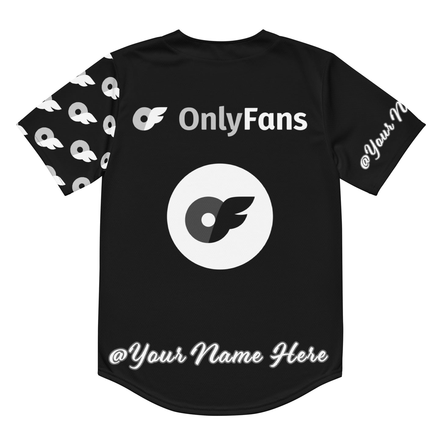 Home Run Hottie: The OnlyFans Personalized Name Unisex Recycled Baseball Jersey