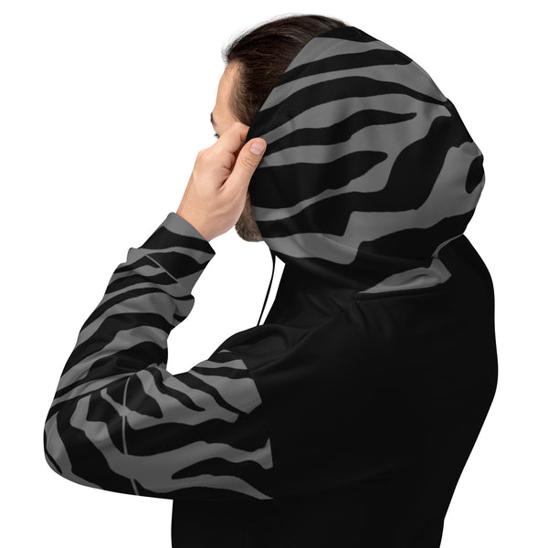 I Paused My Anime for Your Bullshit" Unisex Hoodie Zebra Edition