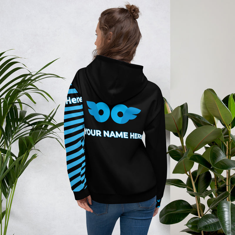 Onlyfans Wrap Yourself in Mischief: Onlyfans Custom Personalized Name Logo Unisex Hoodie | Content Creator | Hooded Sweatshirt