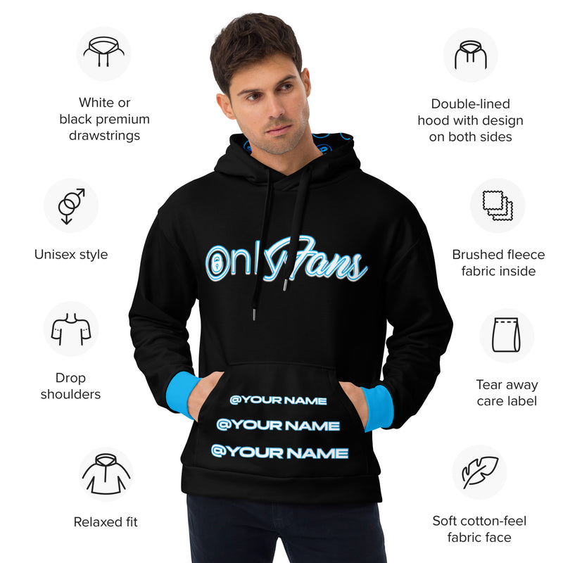 ONLYFANS Personalized Custom Name Unisex Hoodie - Attire T LLC