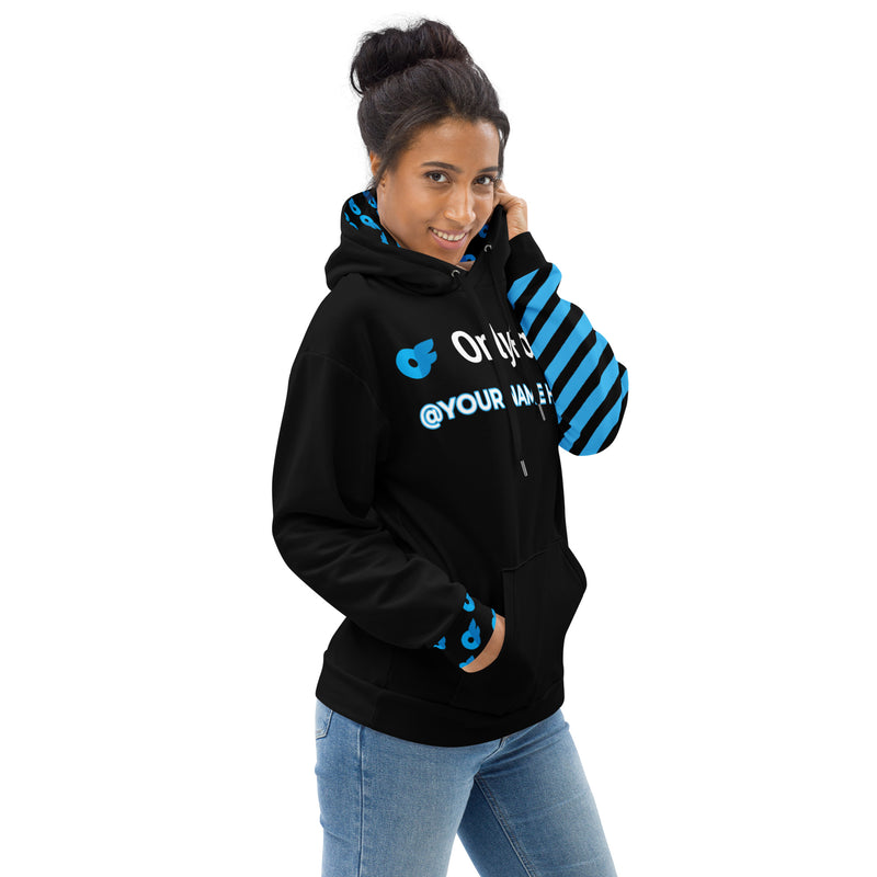 Onlyfans Wrap Yourself in Mischief: Onlyfans Custom Personalized Name Logo Unisex Hoodie | Content Creator | Hooded Sweatshirt