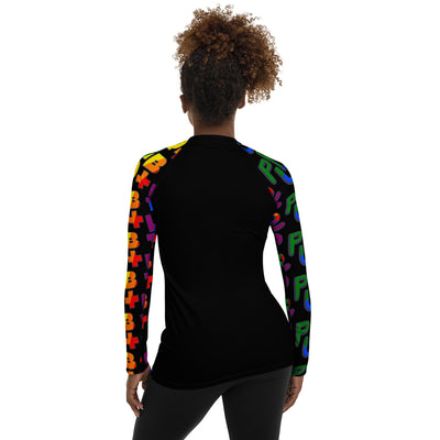 Femme Are My Weakness LBGT PROUD Sleeves Women's Rash Guard